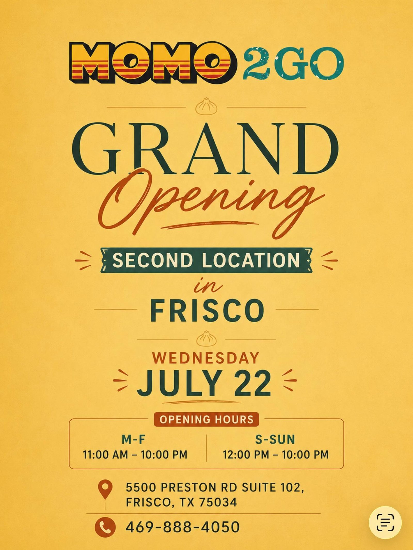 Momo2Go Dallas in the Lone Star Muslim directory