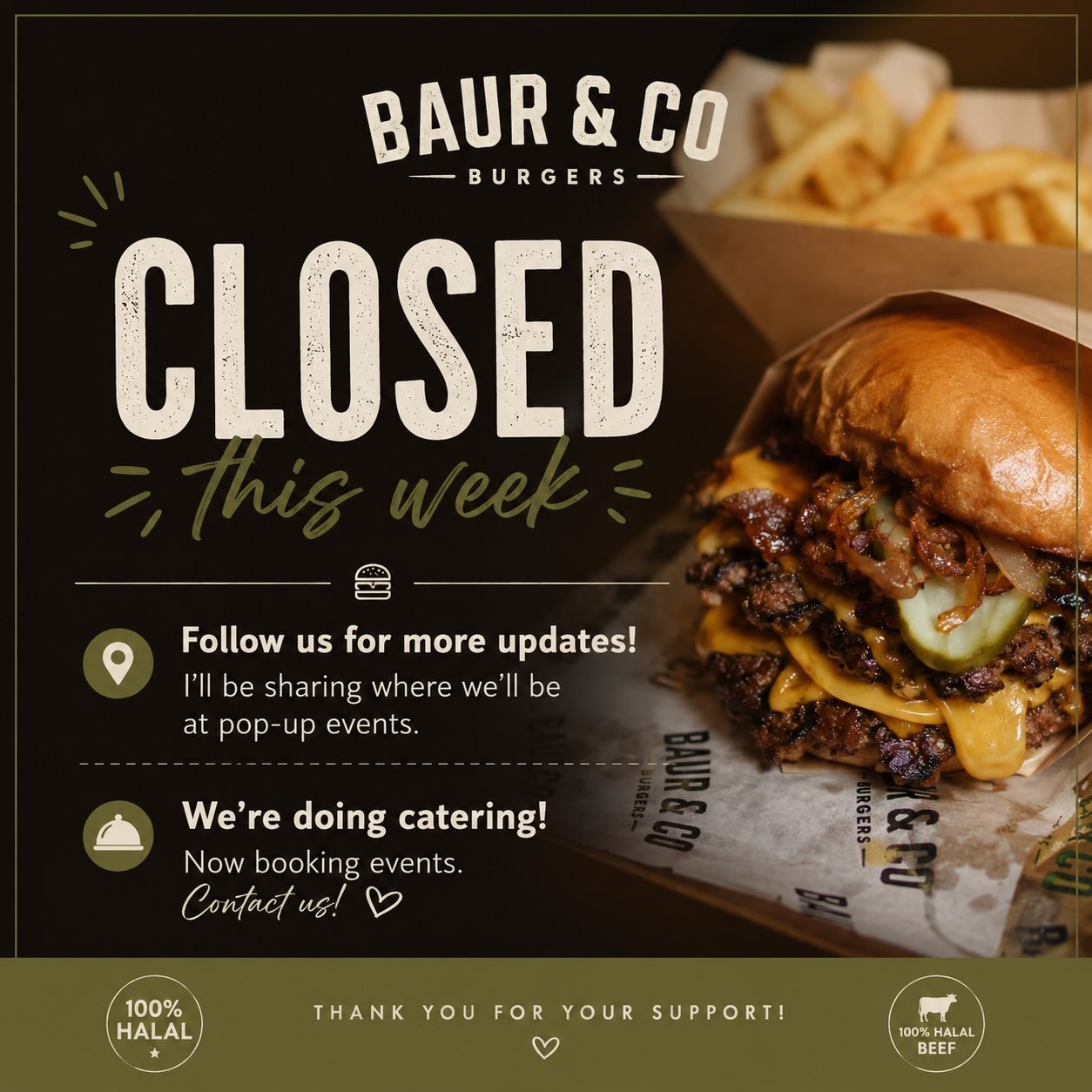 BAURN Co Burgers in the Lone Star Muslim directory