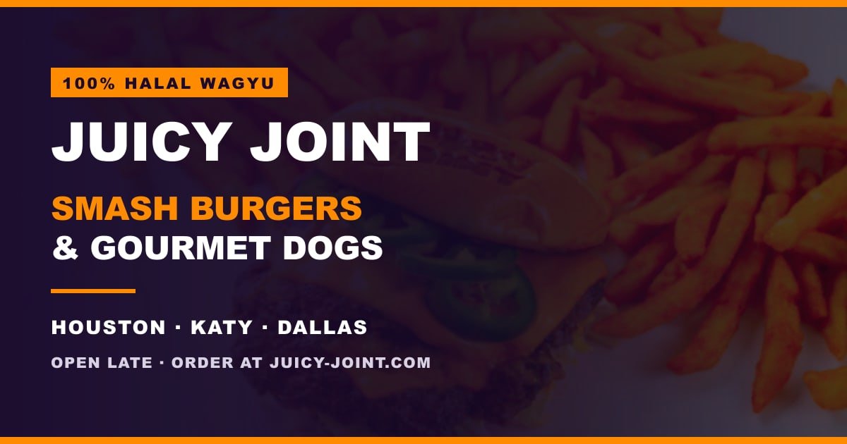 Juicy Joint Dallas in the Lone Star Muslim directory